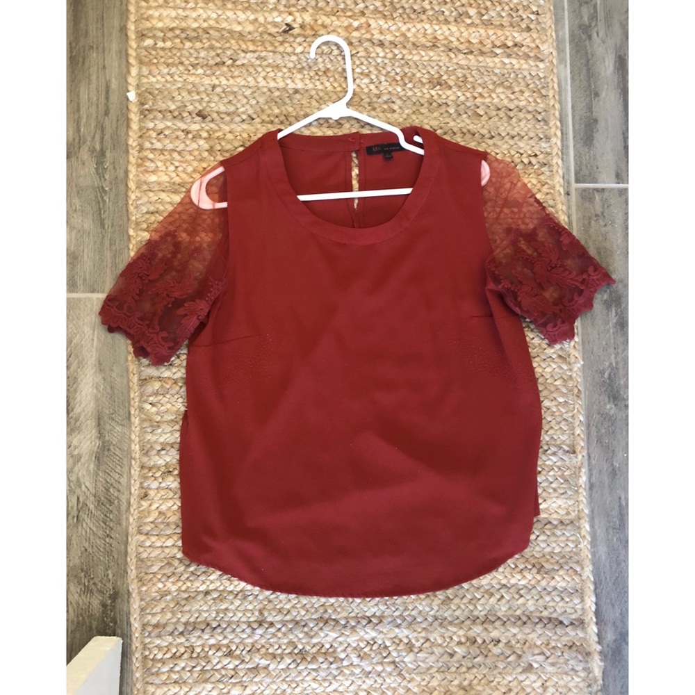Rust blouse